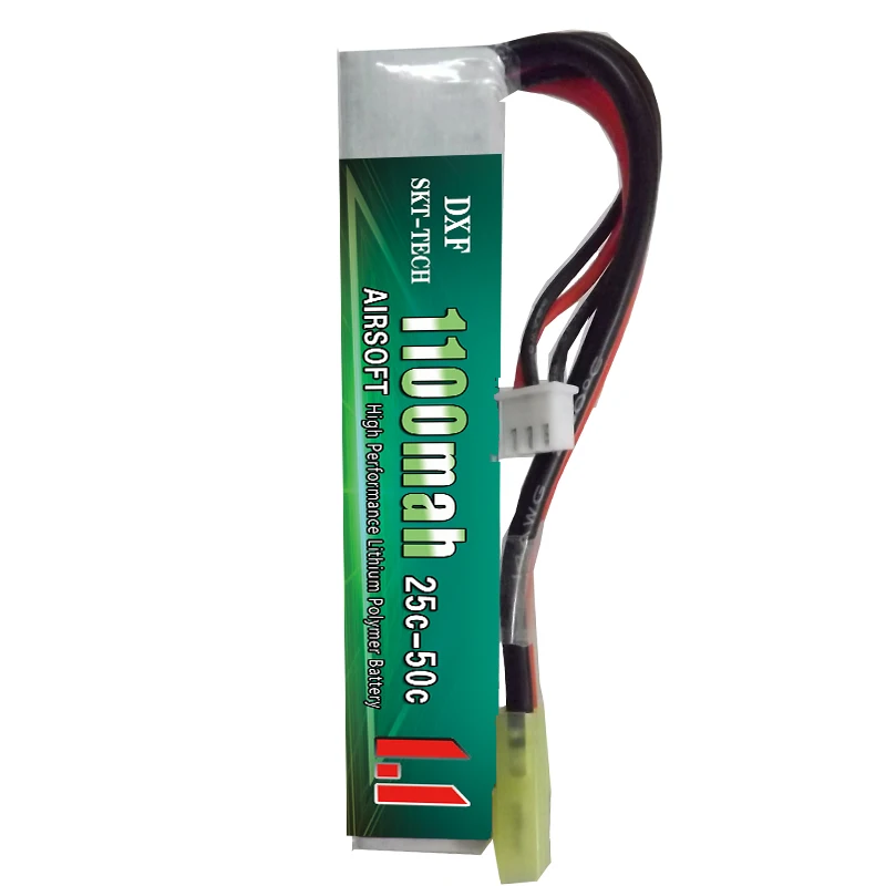 Новое поступление DXF страйкбол пистолет батарея 11 1 В 1100 мАч 25C 3S Lipo для мини