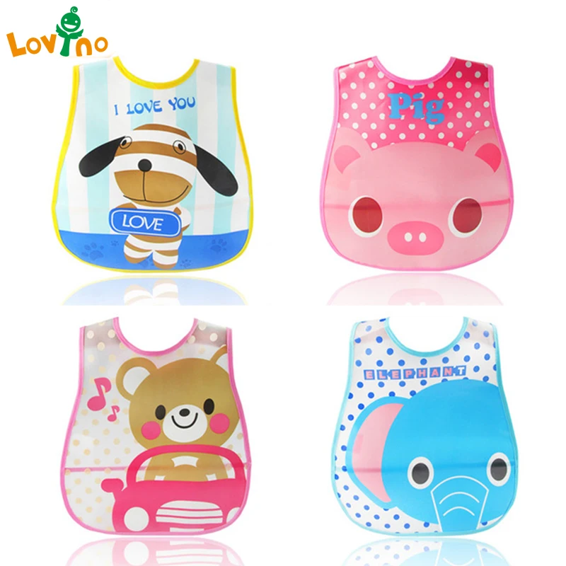 Baby Bibs EVA Waterproof Lunch Bibs Boys Girls Infants Cartoon Pattern Burp Cloths For Children Self Feeding Care Baby Bibs EVA Waterproof Lunch Bibs Boys Girls Infants Cartoon Pattern Burp Cloths For Children Self Feeding Care