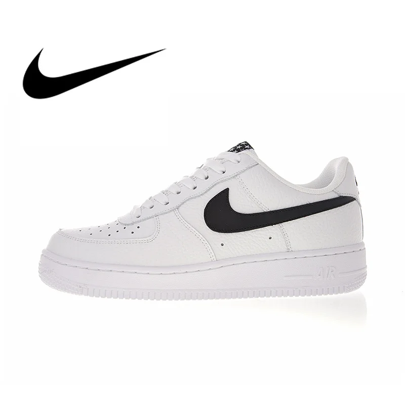 Original auténtico Nike AIR FORCE 1 AF1 zapatos de Skateboard para hombre moda al aire libre Original auténtico Nike AIR FORCE 1 AF1 zapatos de Skateboard para hombre moda al aire libre