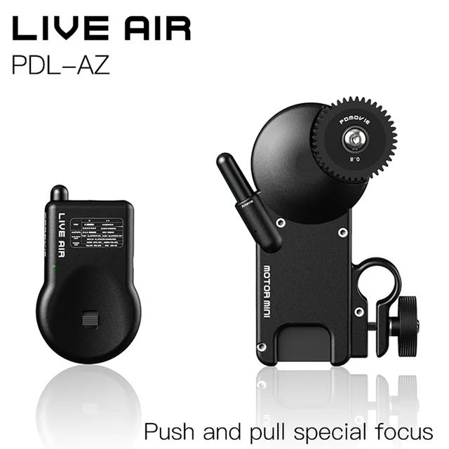 PDMOVIE LIVE AIR Bluetooth Беспроводная система слежения за фокусом для DJI ronin s zhiyun crane 2 MOZA aircross Gimbal или SLR объектив камеры - Цвет: PDL-AZ