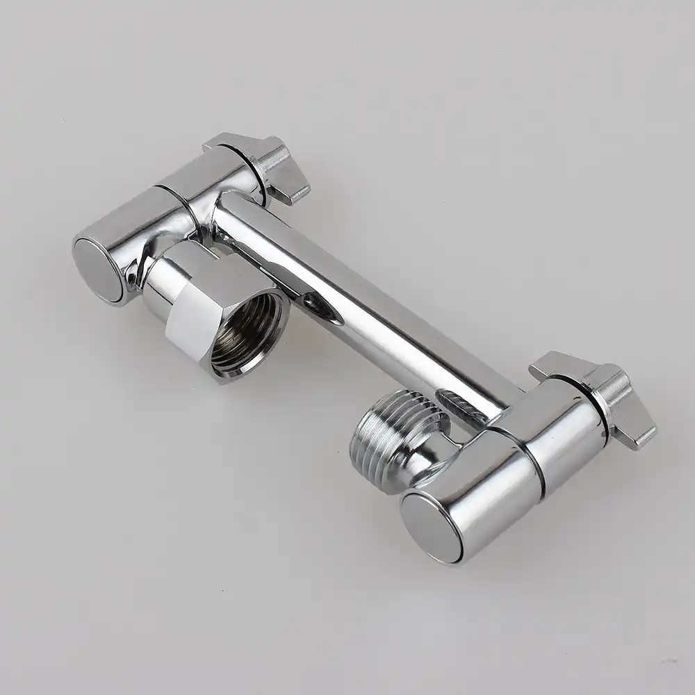 4 Inch Brass Adjustable Shower Arm, Bathroom Hand Held Shower Head Tap
