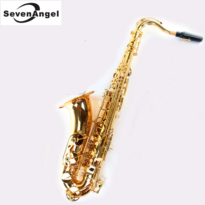

Tenor Bb Sax Wind Instrument Saxophone Western Instruments saxofone Gold Lacquer Saxe Professional Musical Instruments