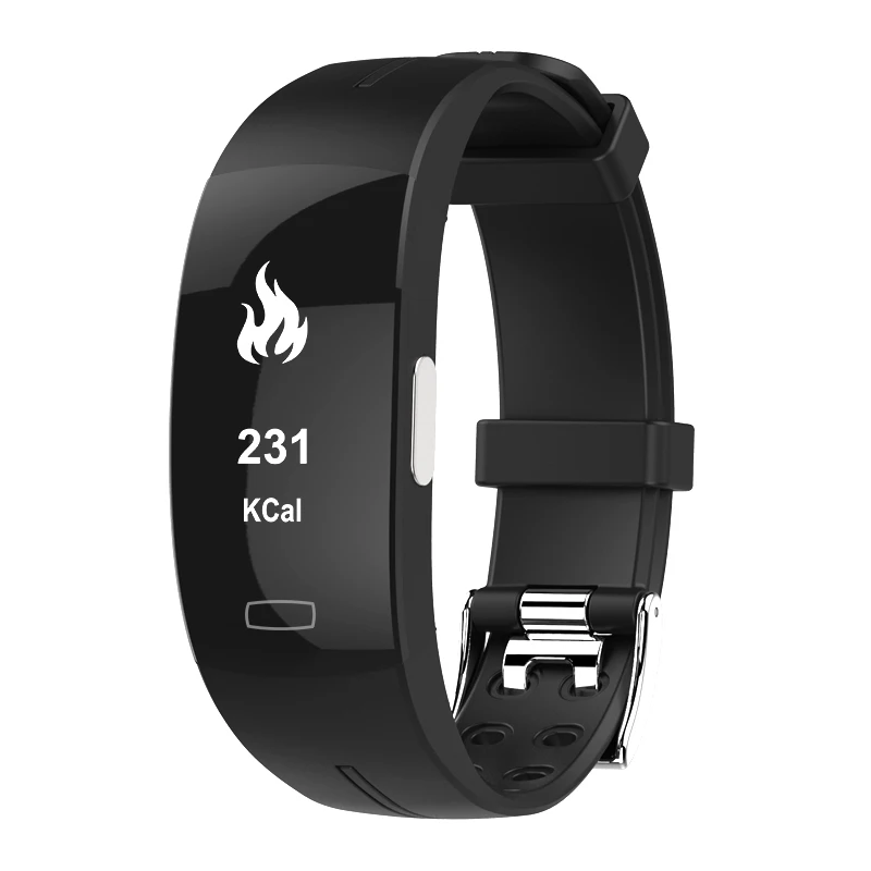 H66 Blood Pressure Band Heart Rate Monitor PPG ECG Smart Bracelet P3 Activit fitness Tracker Watch Intelligent Wristband