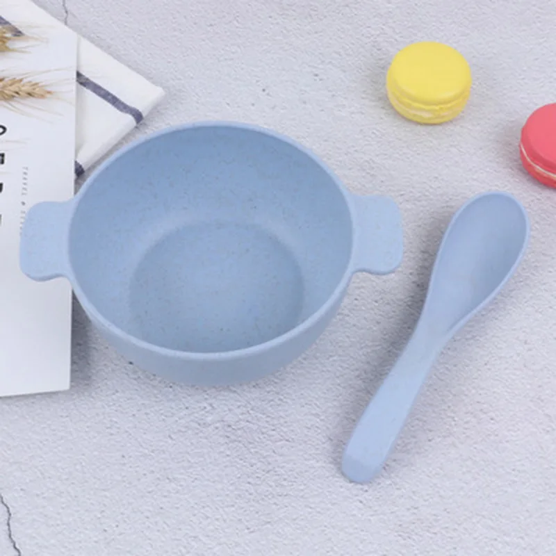 2pcs/set Baby Feeding Food Tableware Eco-Friendly Toddle Kids Dishes Baby Child Eating Dinnerware Anti-hot Training Bowl+Spoon 2pcs/set Baby Feeding Food Tableware Eco-Friendly Toddle Kids Dishes Baby Child Eating Dinnerware Anti-hot Training Bowl+Spoon