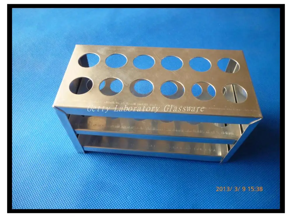 

Test tube Stainless Steel Stand/Holder 10holes