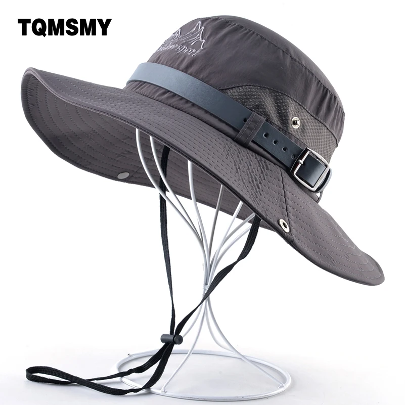 

Unisex sun hats for women Wide Brim Fishing cap Summer Hiking camping gorros Outdoor sports hat Anti-UV Bucket caps men