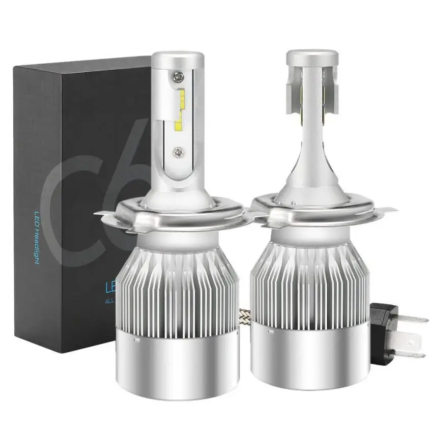 

HAMBODER H4 7600LM LED Headlight Conversion Kit Car Beam Bulb Driving Lamp 6000K Mar19 Drop Ship