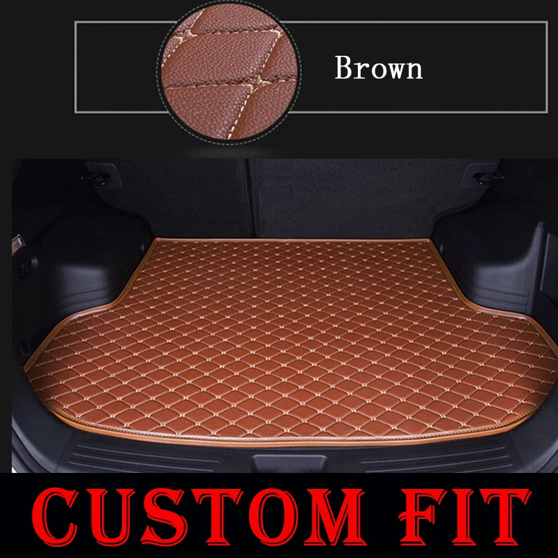 

Custom fit car trunk mats for BMW 6 7 series E38 E65 E66 F01 F02 G11 G12 2013 2014 2015 2016 2017 car rear cargo liner mats