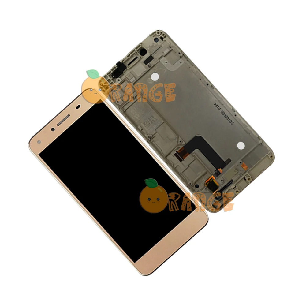 5 дюймовый ЖК дисплей + сенсорный экран рамка для Huawei Y6 II Compact Honor 5A фотографический
