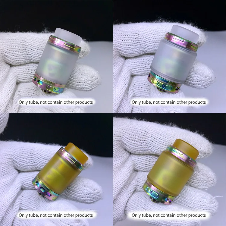 

1pc Replacement Tube For Manta RTA Clear PC Yellow PEI Fat Bubble Tank unbreak Vape Accessories