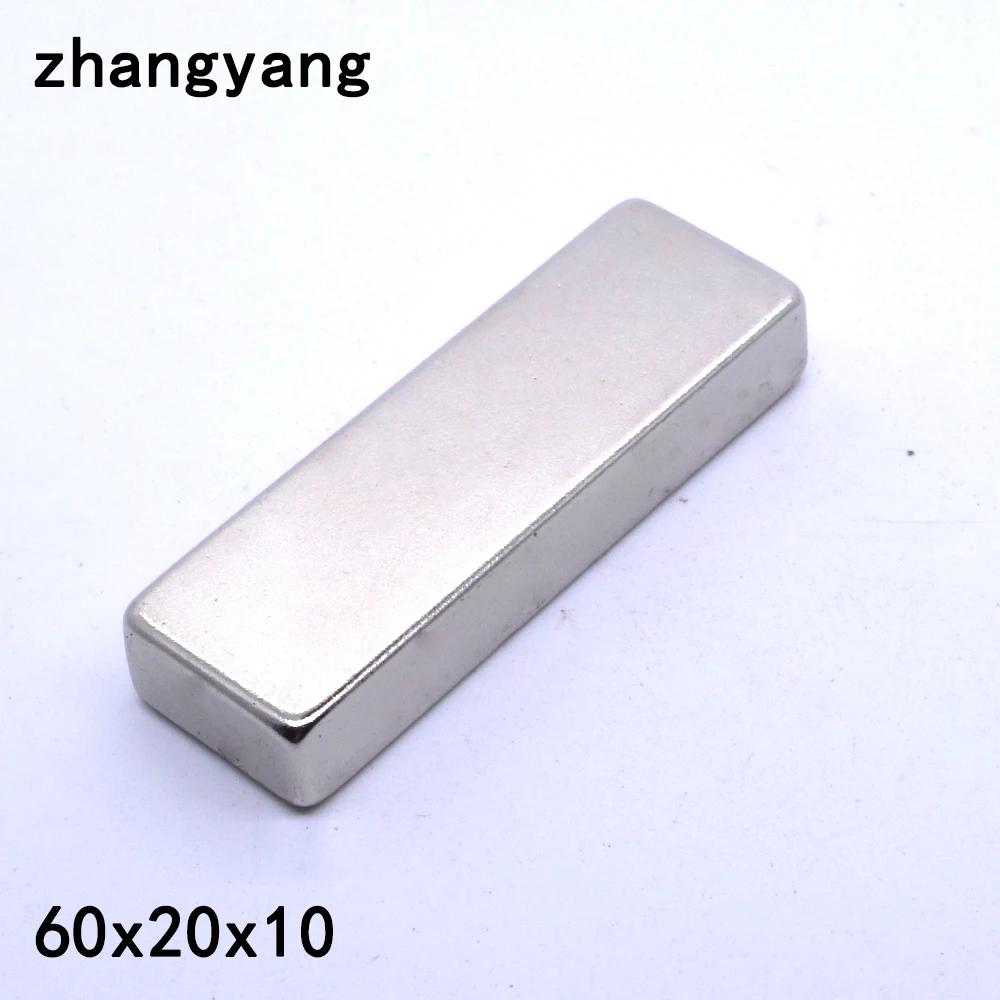 50 x 20 x 3 8 5 4 10mm Block Bar Magnet Rare Earth Neodymium Magnets N50