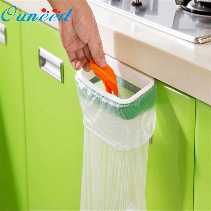 Ouneed Hanging Kitchen Door Trash Rack Style Storage Holders