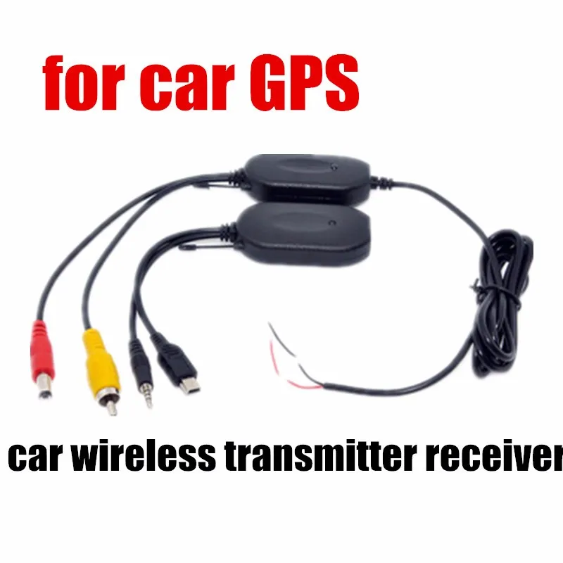 

2.4G Wireless Transmitter and Receiver Kits Sets for GPS Car Reverse Rear View Camera high quality free shipping hot sale