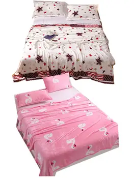 

Bright star blanket high Density Soft Flannel Blanket for Sofa/Bed/Car Portable Plaid