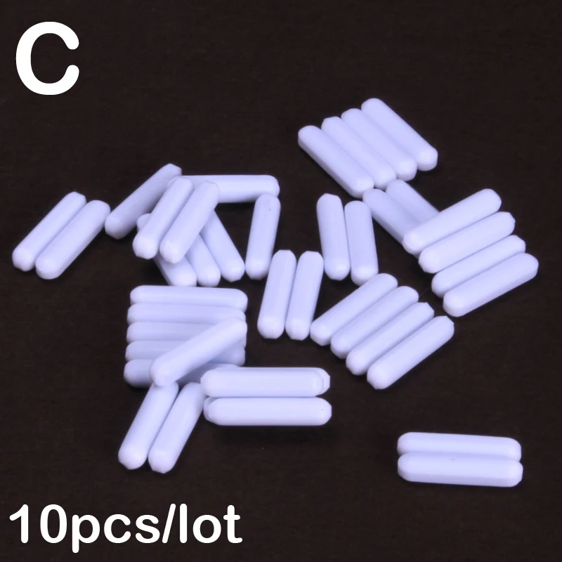 

10pcs/lot Type C cylindrical Polytetrafluoroethylene stirred stirrer PTFE teflon stir bar SA-PTPE magnetic stick free shipping
