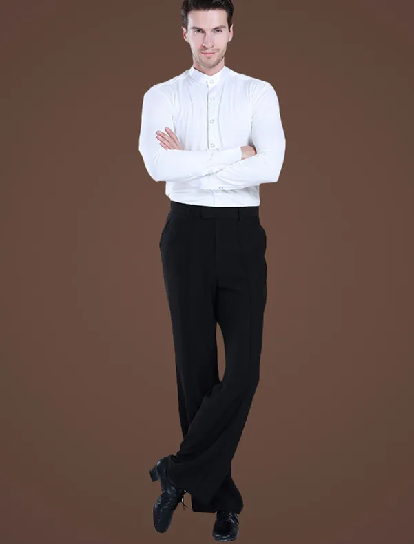 2017 new Latin Dance Trousers Pants Men/Boy Practice/Performance Pants For Dance Modern Dance Pants Mens Ballroom Dance Pants -