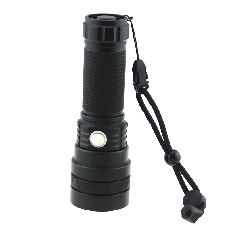 Тактические фонари ручной наружный XH-P50 светодиодный фонарик с регулируемым фокусом 3 режима света USB Перезаряжаемый