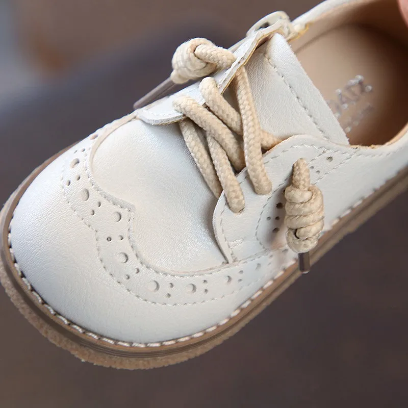 2019Spring New Genuine Leather Children's Shoes For Boys Girls Lace Up Flat Casual Shoes Breathable Non-slip Baby Toddler Shoes 2019Spring New Genuine Leather Children's Shoes For Boys Girls Lace Up Flat Casual Shoes Breathable Non-slip Baby Toddler Shoes