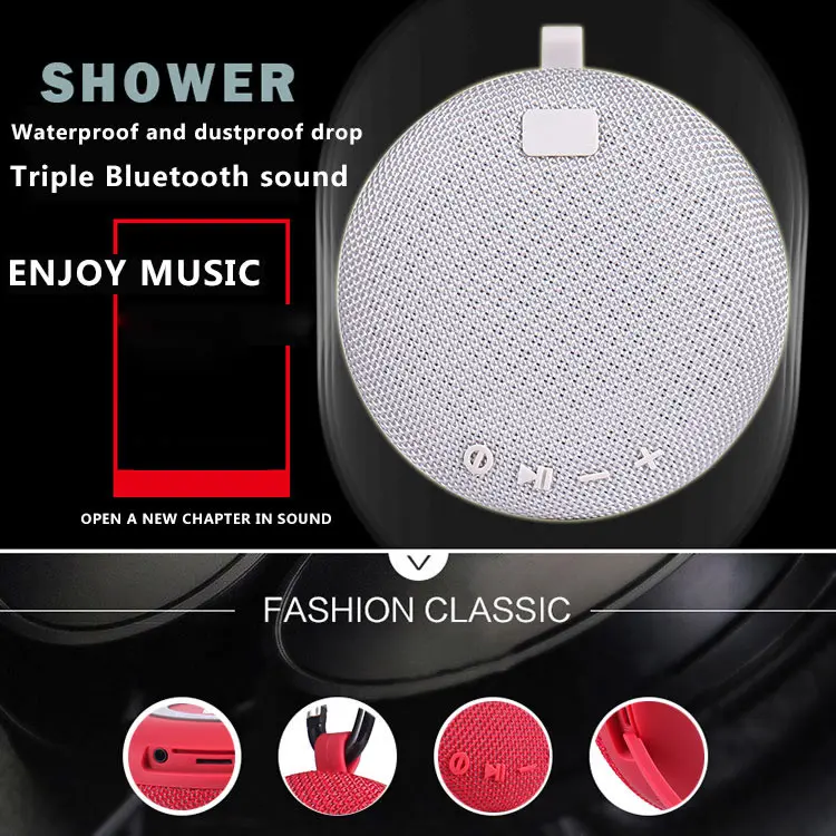 X5 Mini Bluetooth Speaker Portable Wireless speaker Stereo Loudspeaker with Mic for Phone MP3 Player 3D Music Effect for TF Card (6)