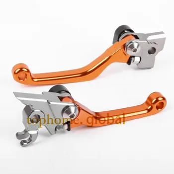 

One Pair Top Quality CNC Pivot Brake Clutch Levers For KTM EXC EXC-R XC XC-W XC-F SX 300 505 400 450 530