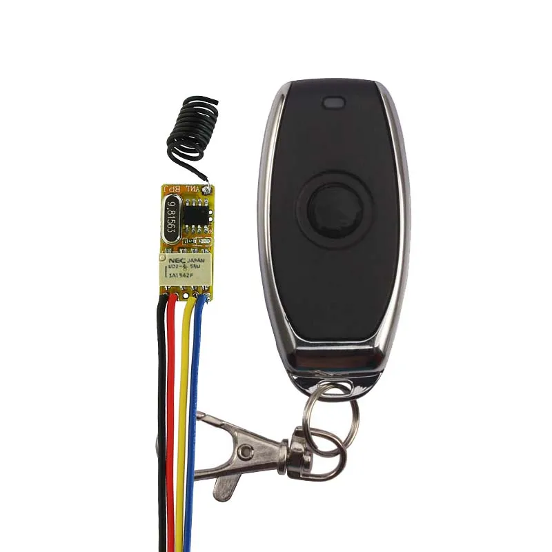 

DC 3.7V 4.5V 5V 6V 7.4V 9V 12V Micro Door Access Control System Mini Small Volume Wireless Electric Control Lock Button Wireless