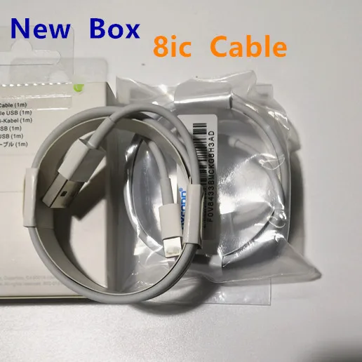 

10pcs/lot Genuine Original 1m/3ft 8ic E75 Chip Sync Data USB charger Cable for iphone6 7 8 XS X With retail box