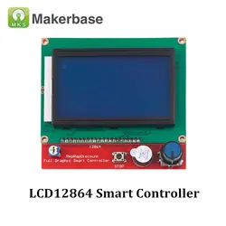 3d принтеры запчасти 12864LCD Smart контроллер дисплей полный Графическая панель для Рампы 1,4 МКС SBASE Gen 1,4