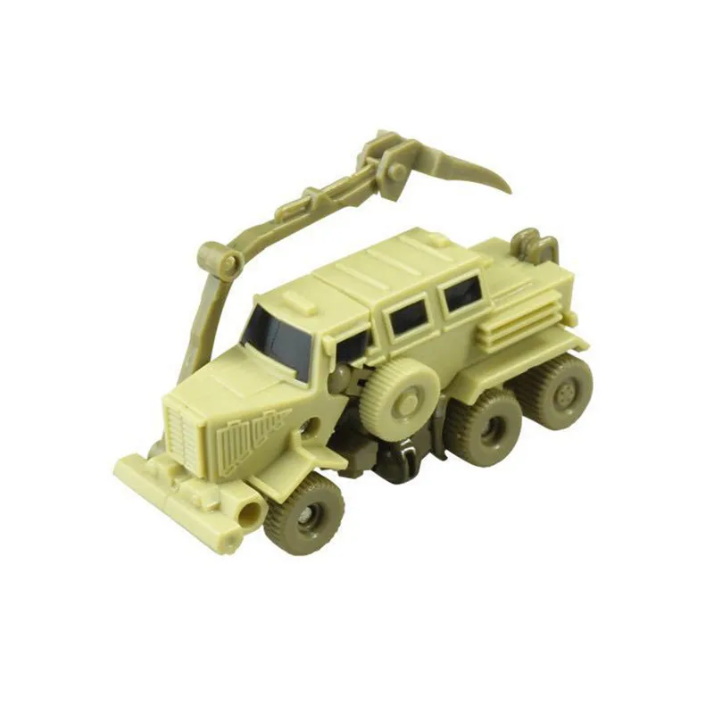 Transformation Mini Robot Car Toys For Children Action & Toy Figures Plastic Education Deformation Boys Gifts