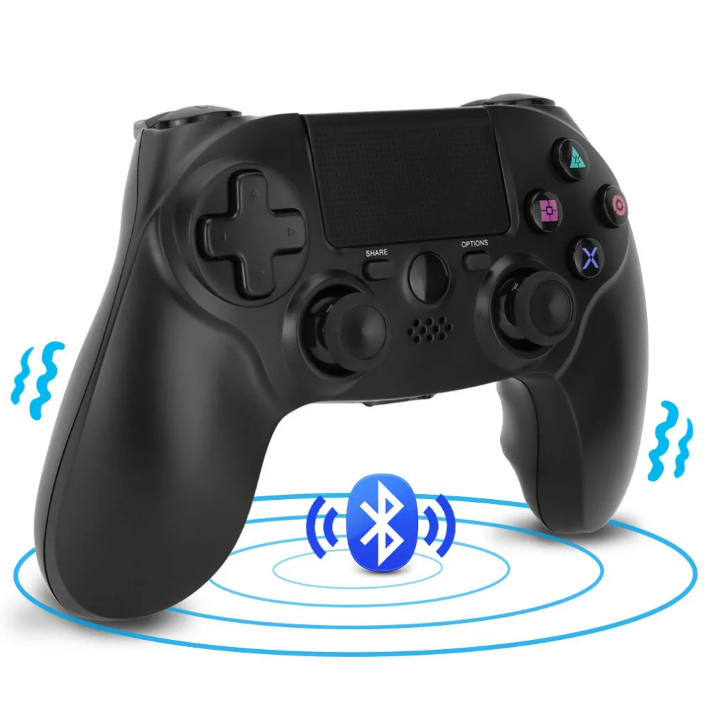 Для sony PS4 Bluetooth Беспроводной контроллер для Игровые приставки 4 Беспроводной виброотдача джойстик геймпады для PS4