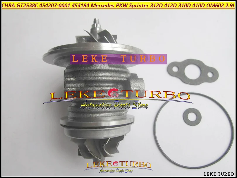 CHRA GT2538C 454207-0001 454207 454184 454111 For Mercedes PKW Sprinter 212 312D 412D 210D 310D 410D OM602 2 (2)