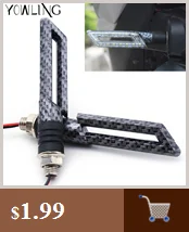 Motorcycle Turn Signal Signals Light Taillight Flexible 12 LED Indicators Blinkers Flashers for Honda GROM MSX125 MT-09 Z800 R3