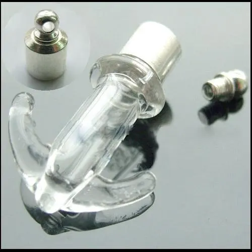 6 мм эфирное масло виал подвески Mini / стекло пираты якорь GVP0010 | Украшения и