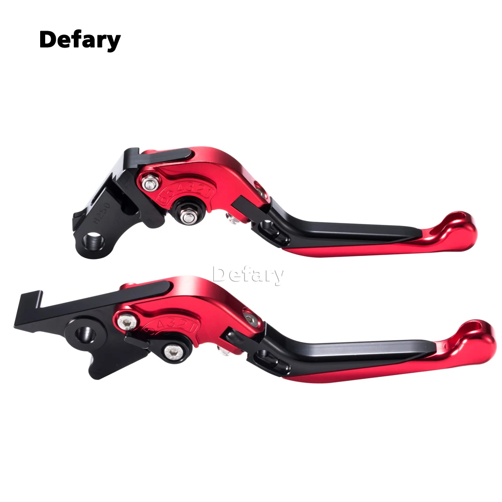 Defary Motorcycle Brake Clutch Levers for Honda CBR500R/CB500F/X 2013-2018 Extendable&ampFoldable Adjustable AL Alloy CNC Machined |