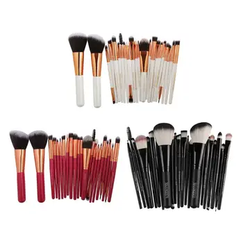 

Professional 22Pcs Makeup Brushes Set Face Powder Blush Eyeshadow Lip Brush Kit