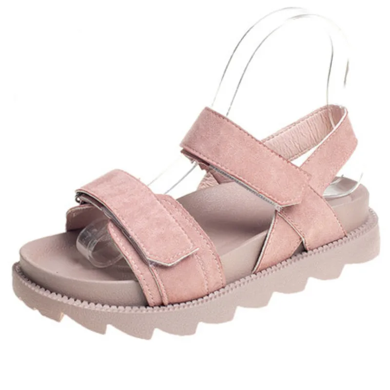 Fashion Women Sandals 2019 Summer New Casual Sandals Anti-skid Soft Muffin Female Sandals Hook & Loop sandal Mujer Sandalias