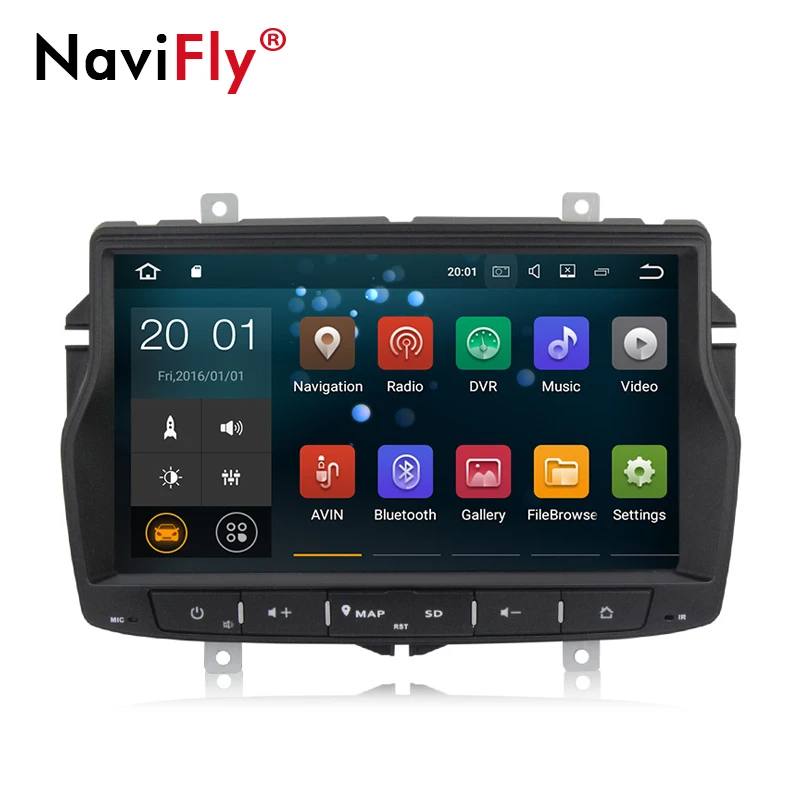 

NaviFly PX3 Android 8.1 car multimedia Player for Lada Vesta autoradio stereo Video audio player with BT WIFI USB