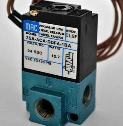 

Free shipping MAC type 24V Drip molding machine High Frequency Valve; Model 35A-ACA-DDFA-1BA (35AACADDFA1BA)