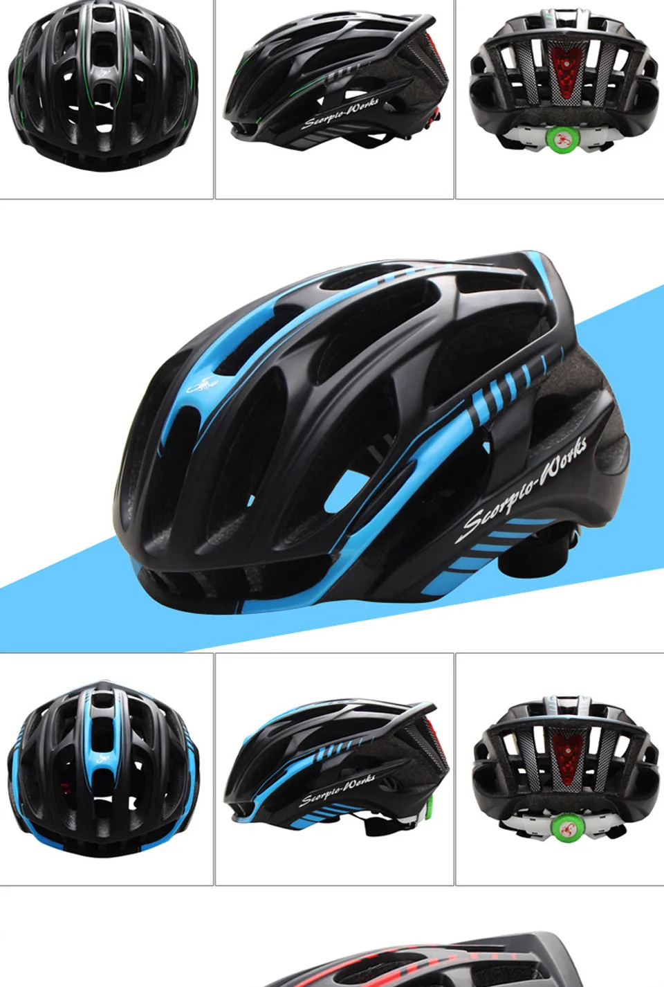 Велосипедный шлем интегрально-литой велосипедный шлем для занятий спортом на открытом воздухе дорожный горный MTB велосипедный шлем с светодиодный предупреждающий фонарь