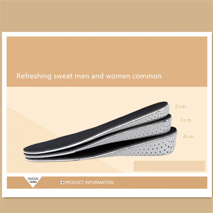 EVA материал для увеличения высоты 2 см/3 см/4 см половинный коврик и полный коврик Дышащие носки для мужчин и женщин можно использовать