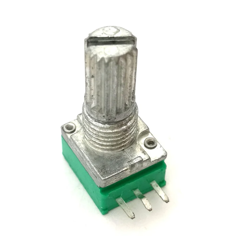 4x B5K//B50K//B100K Audio Amplifier Sealed Potentiometer 15mm Shaft 3pin RK097N