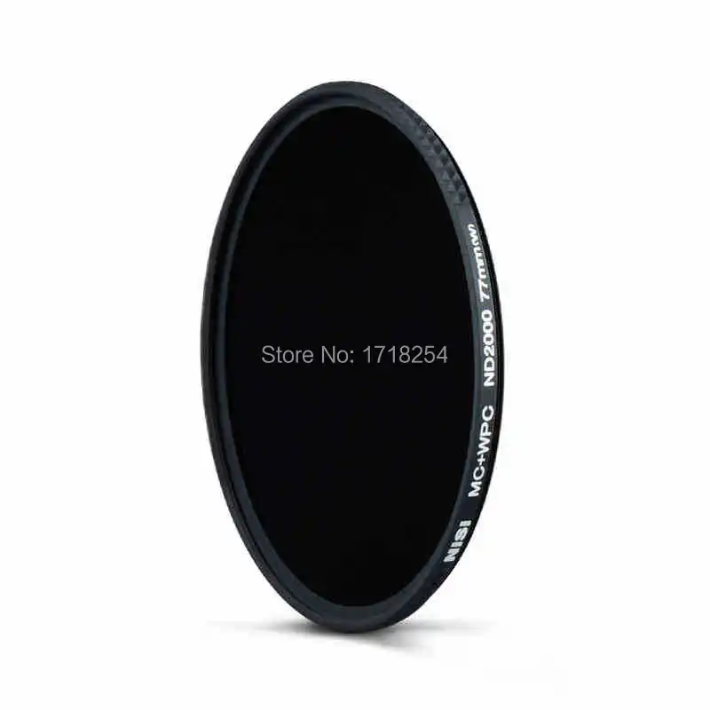 Nisi Ultra Thin 77mm ND2000 ND Neutral Density Filter 11 Stops Exposure ND 2000 Super Slim Filter 77 mm nisi obscuration nd2000 67 72 77 82mm ultra thin neutral density nd4 0 gray mirror filter lens pen