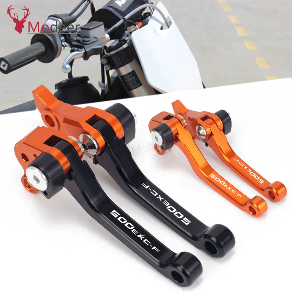 For KTM 500 EXC-F 500EXC-F 2017 2018 2019-2020 CNC Motorcycle DirtBike Dirt Pit Bike Motocross Pivot Brake Clutch Levers For KTM 500 EXC-F 500EXC-F 2017 2018 2019-2020 CNC Motorcycle DirtBike Dirt Pit Bike Motocross Pivot Brake Clutch Levers