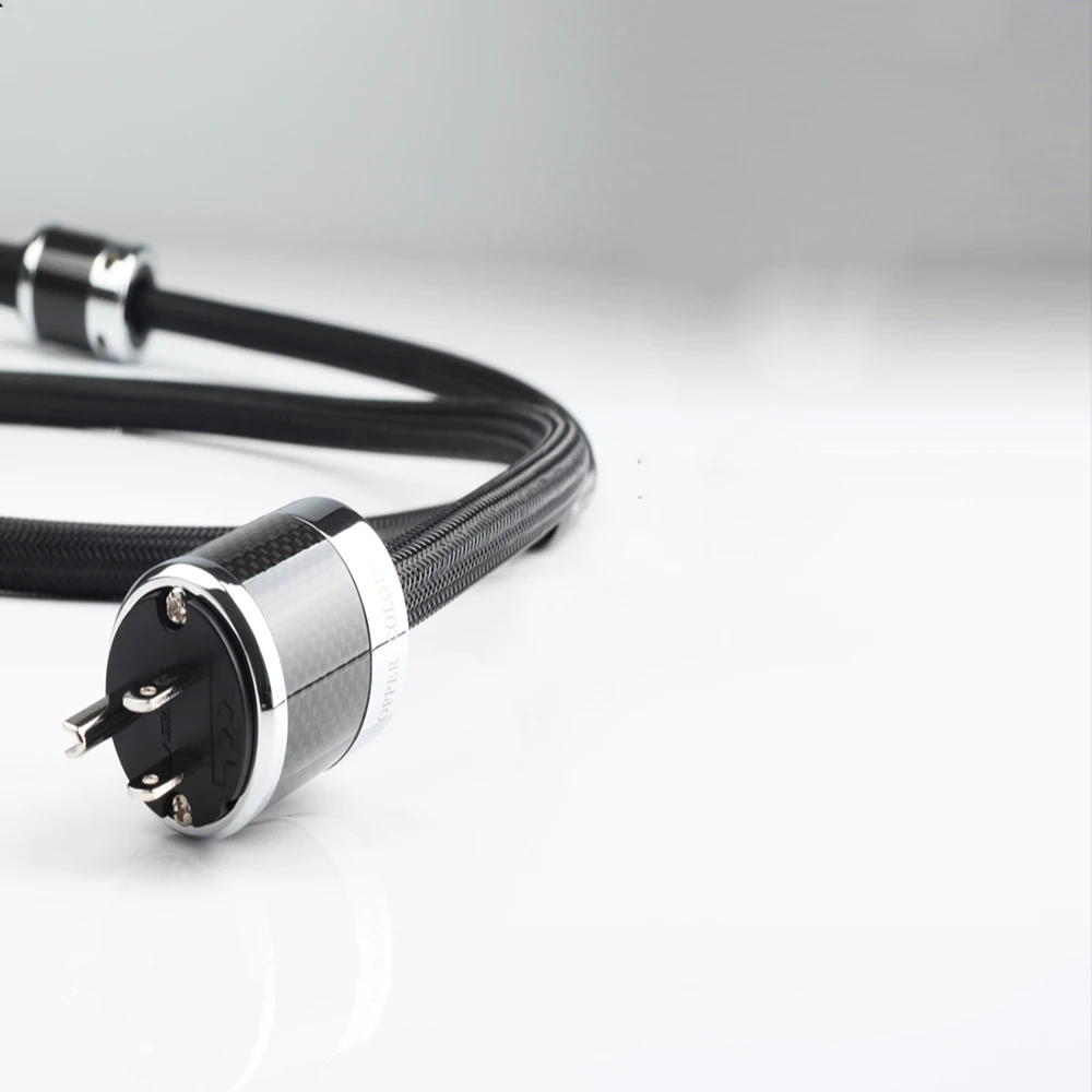 Copper-Colour-CC-BETA-US-Plug-Hi-Fi-Powercord-freeze-OCC-Silver-cable-audiophile-Teflon-_02