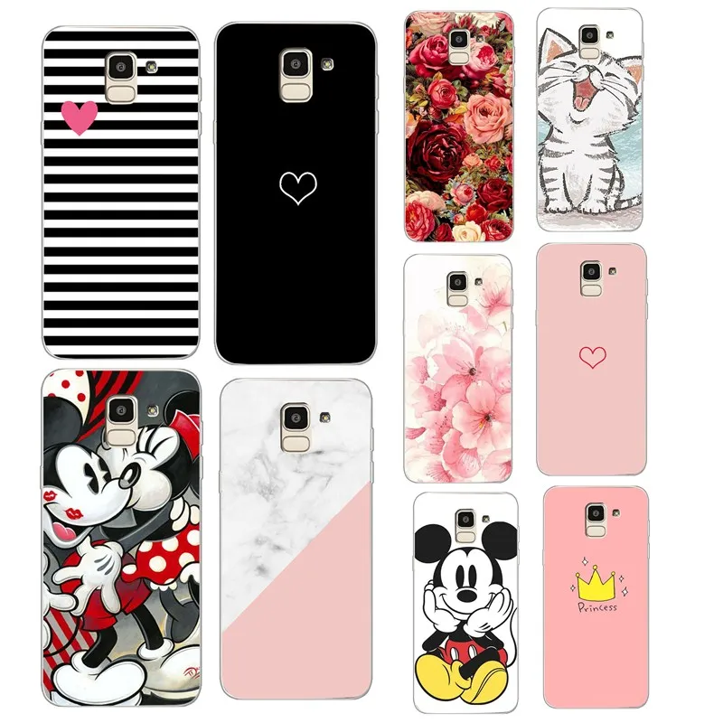 

Luxury Case for Samsung Galaxy J8 2018 Cover j810 Silicone Back Cover TPU Fundas for Samsung J4 J6 2018 J5 A5 2017 Phone Case