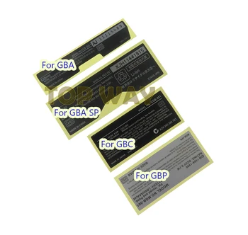 

For Game boy advance Label Sticker For GameBoy GBA GBC GBP GBA SP Console Back Tag