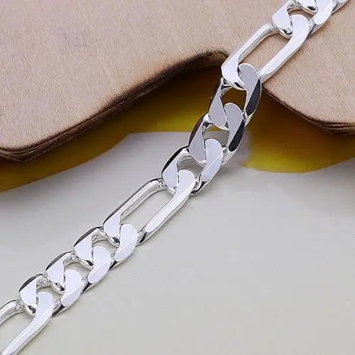 H219 925 серебряный браслет, 925 серебряные модные ювелирные изделия 6 мм плоский браслет/azhajqoa avvajnca