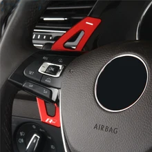 2018 Tiguan adesivi per auto per Volkswagen Tiguan MK2 interni modifica cambio volante paddle accessori