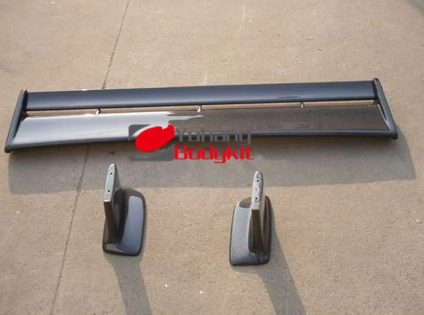 Для Skyline R34 GTR OEM Стиль задний спойлер с высшее ноги углеродного волокна CF