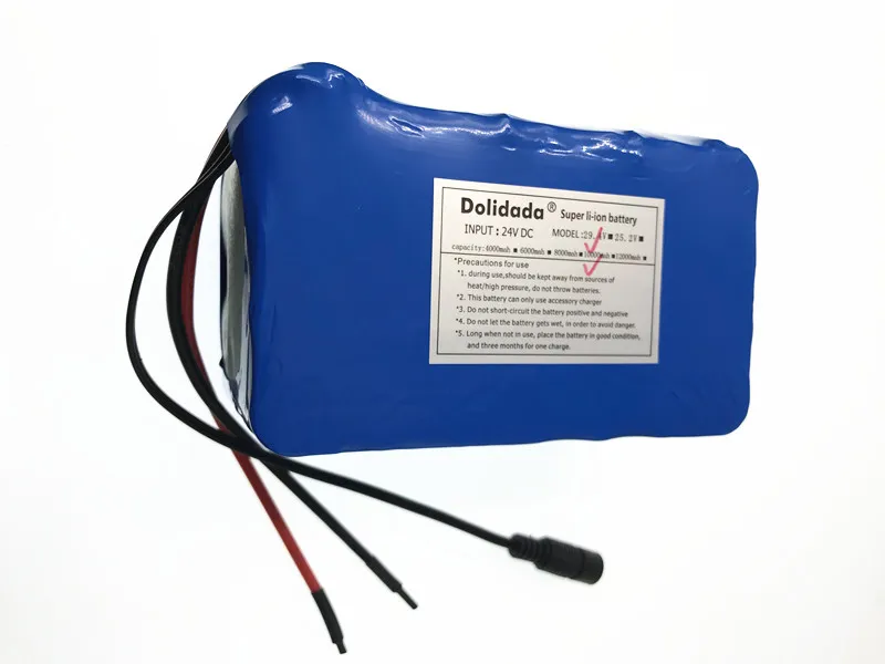 Dolidada 29,4 V 12000 mah 18650 аккумулятор, литиионый аккумулятор, 29,4 v электрический велосипед мопед/Электрический/литий-ионный аккумулятор+ зарядное устройство