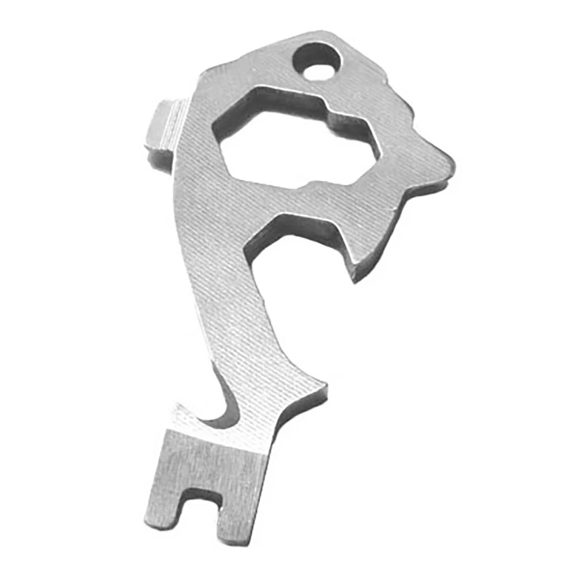 Outdoor Camping Survival Gadget 20 In 1 Multi tool Keytool EDC Keychain Stainless Steel Multi